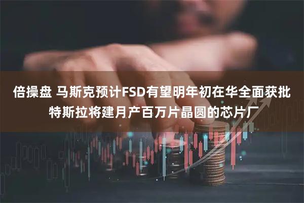 倍操盘 马斯克预计FSD有望明年初在华全面获批 特斯拉将建月产百万片晶圆的芯片厂